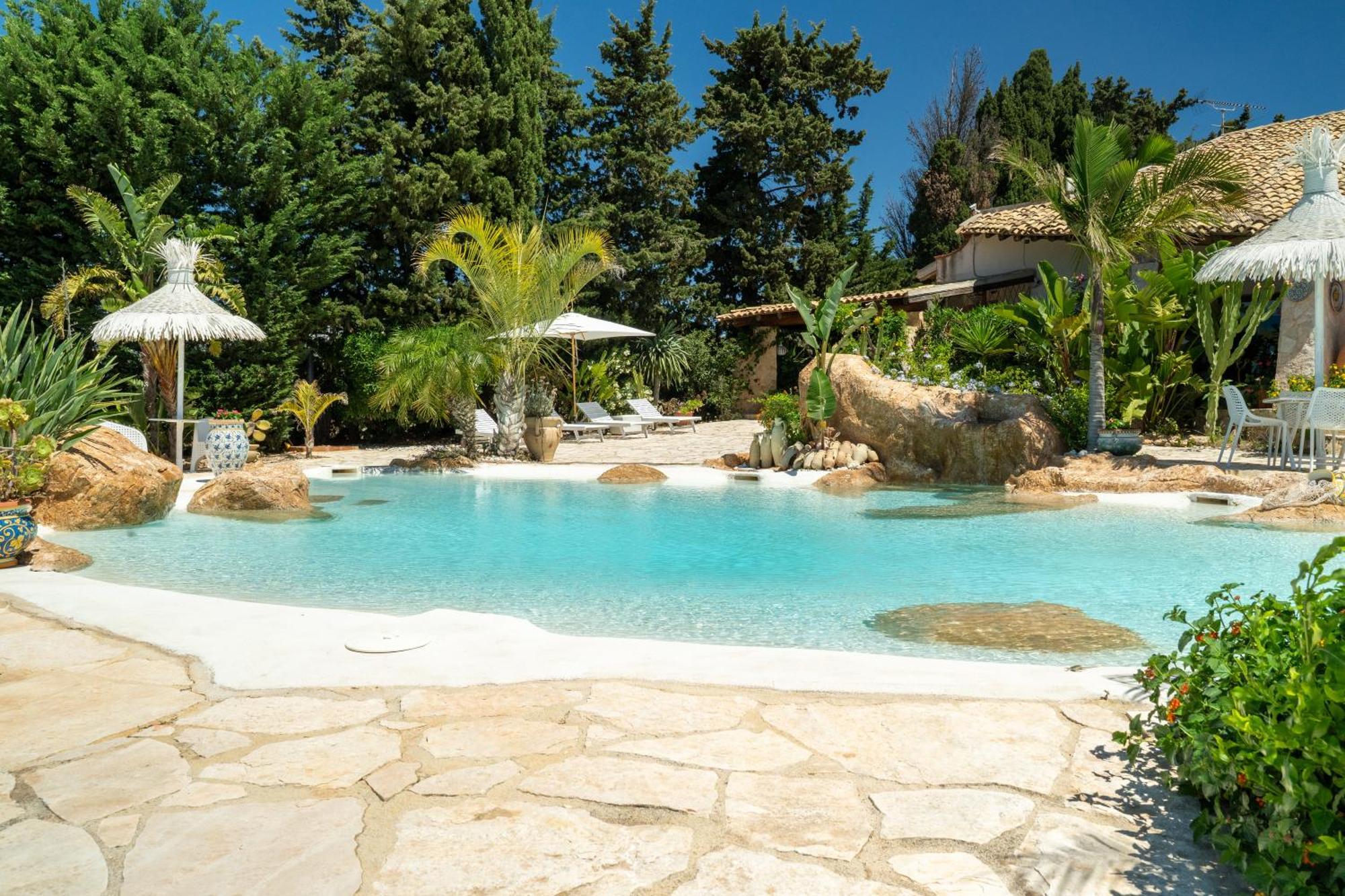 Casa Vacanze Verdemare Con Piscina Ribera Eksteriør billede