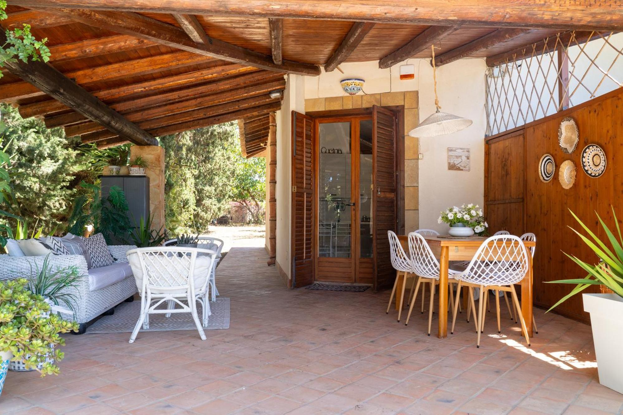 Casa Vacanze Verdemare Con Piscina Ribera Eksteriør billede